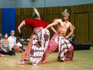 Sekipu and Gathutkaca fight.